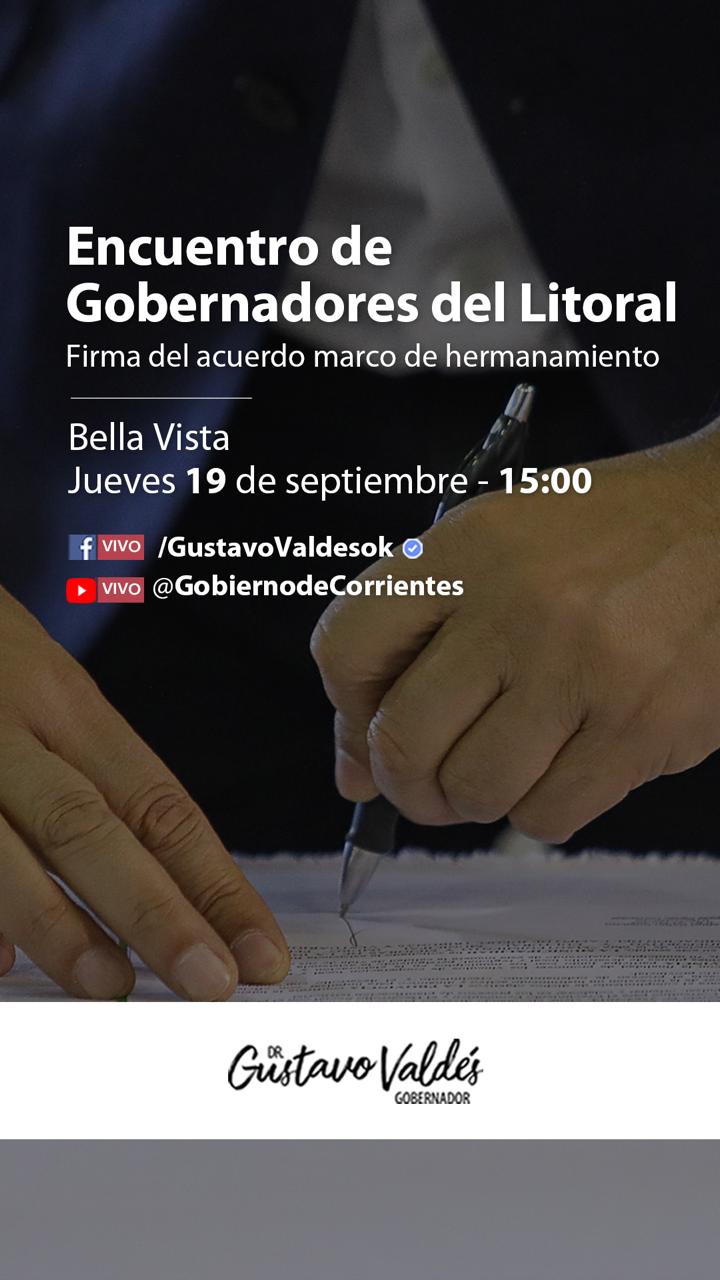 ENCUENTRO DE GOBERNADORES DEL LITORAL