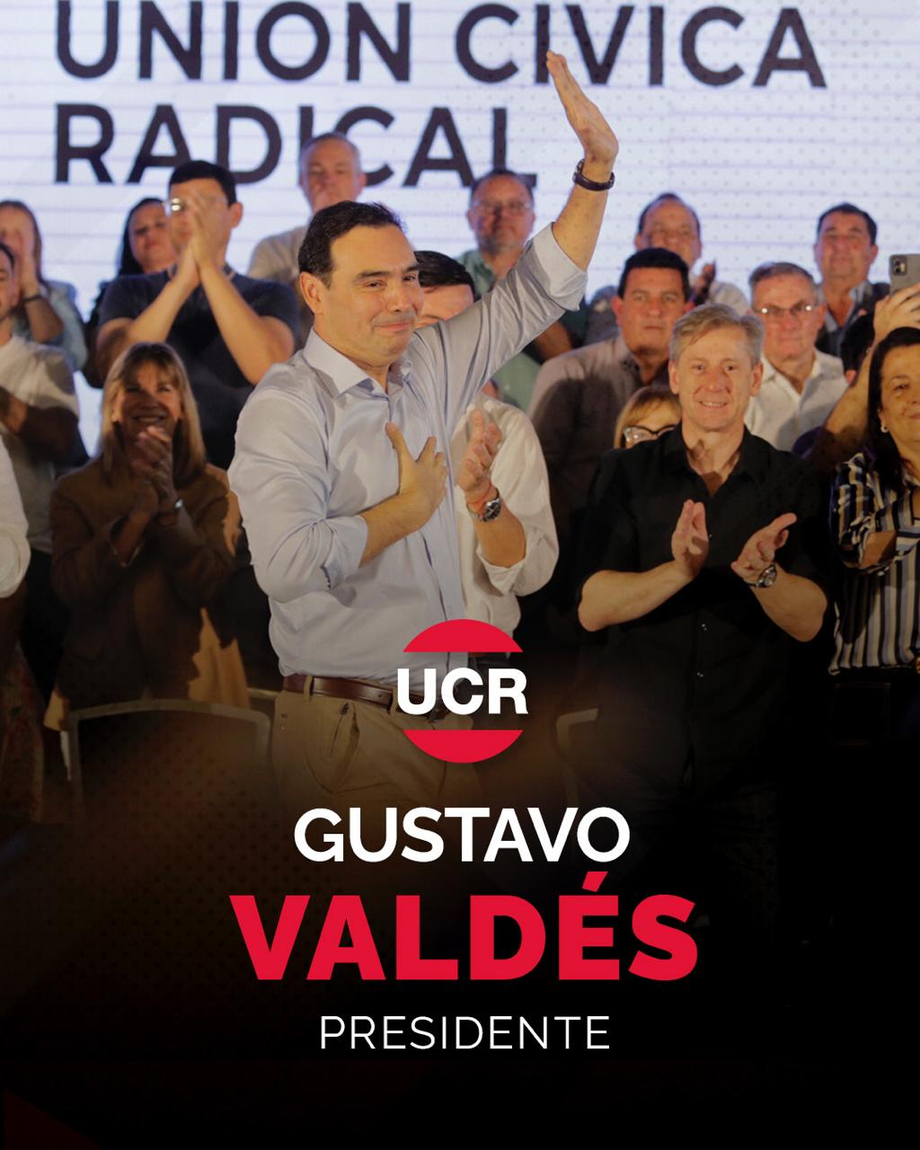 VALDES PRESIDENTE DE LA UCR