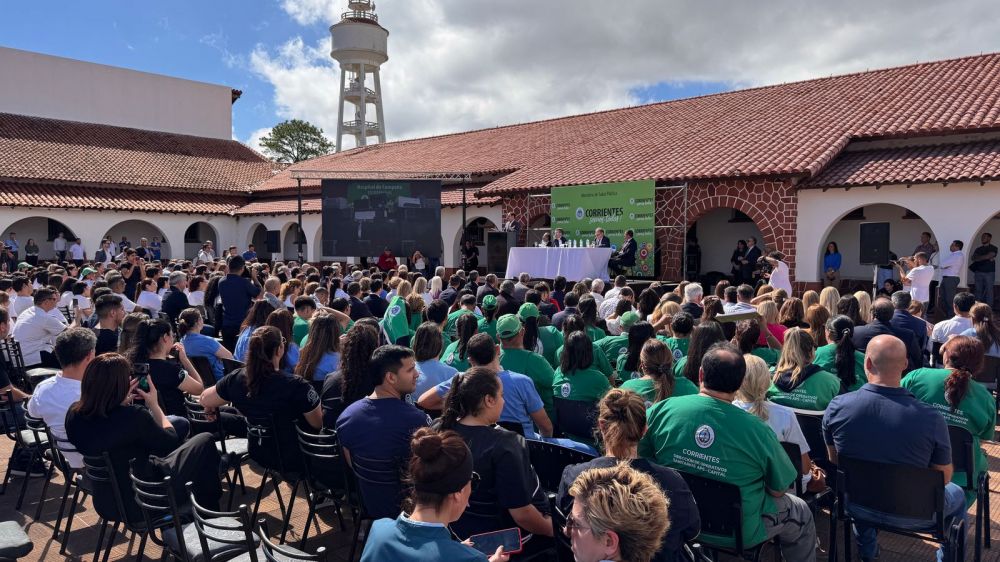 Valdés: “El Hospital de Campaña es el hospital de la vida”