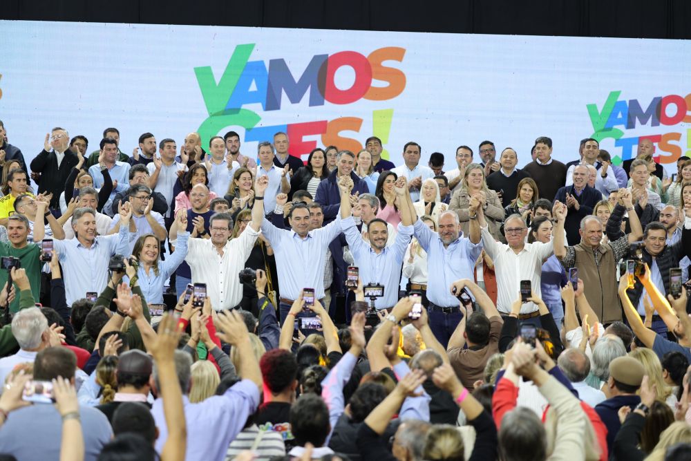 ​Juan Pablo Valdés-Pedro Braillard Poccard, será la fórmula de Vamos Corrientes