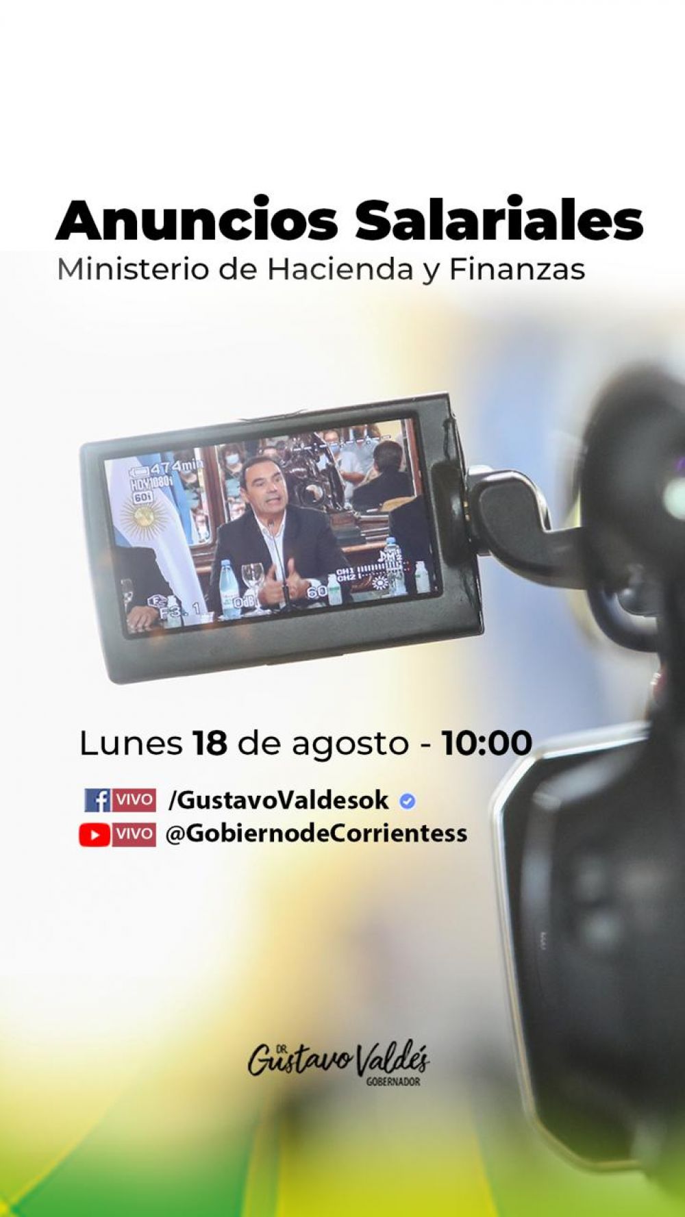 Este lunes anunciarán incrementos salariales para la administración pública