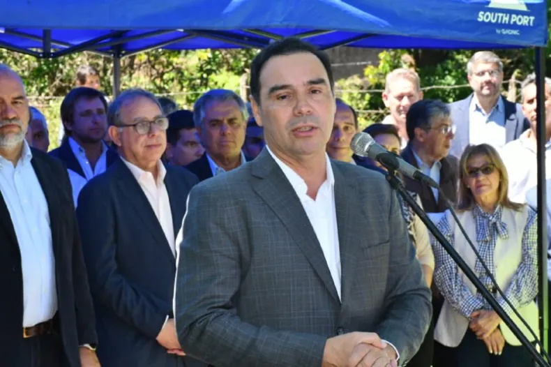 Valdés reiteró reclamos a la Nación por inversiones en obras y producción