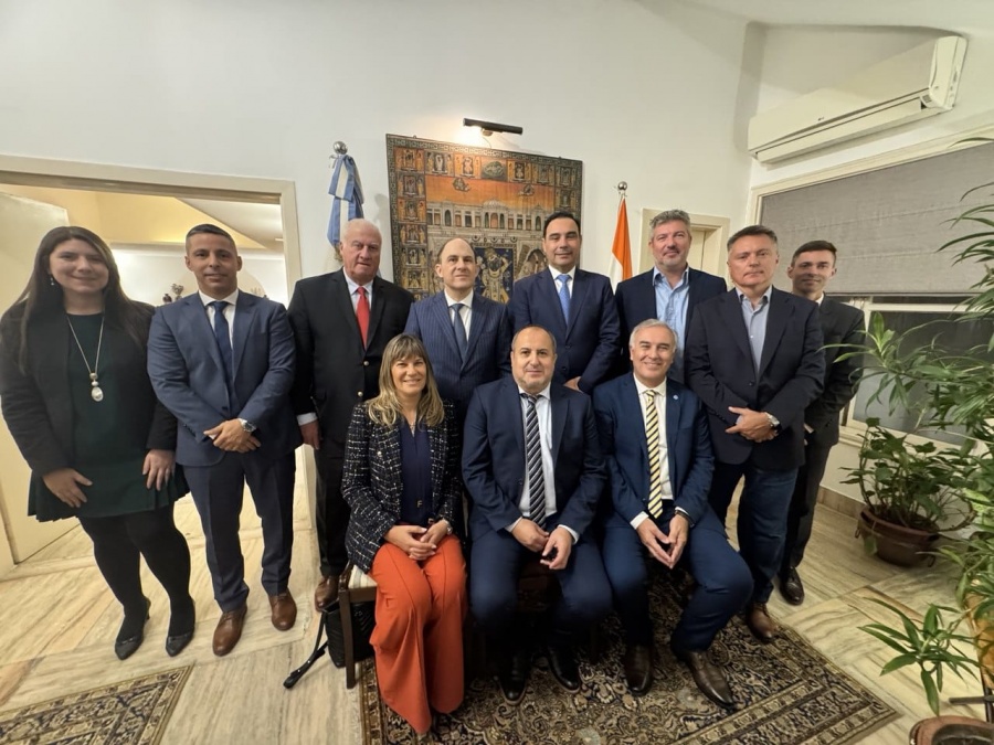 Valdés inició su agenda por India para atraer inversiones a Corrientes