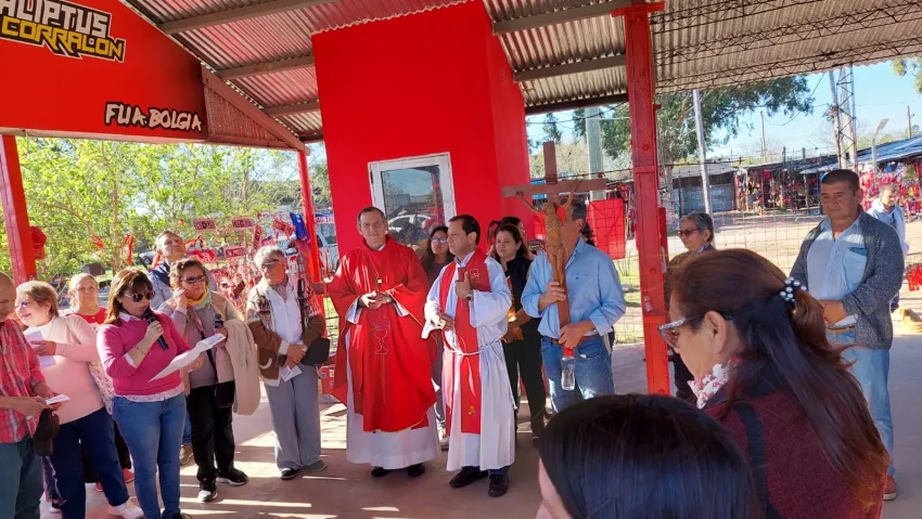 los peregrinos del Gaucho Gil a “vivir una experiencia profunda del crucificado” 7 de Enero, 2026